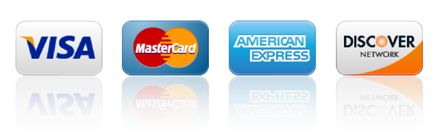 Accepted Credit Cards