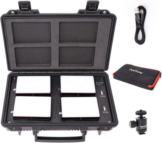 Aputure MC 4-light travel kit - Image 2