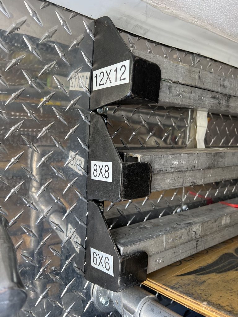 Custom Racks for our 2 Ton Sprinter Grip Vans 