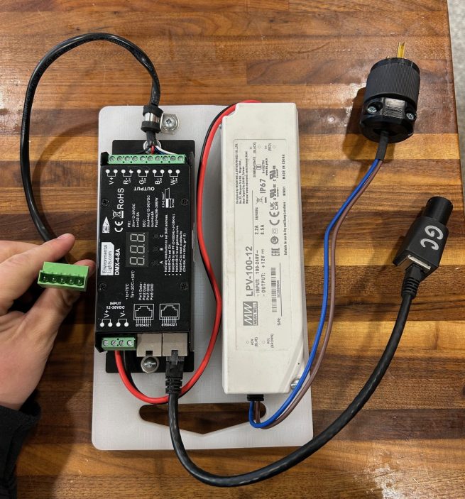 5a x 4 channel LED DMX Driver - Image 5