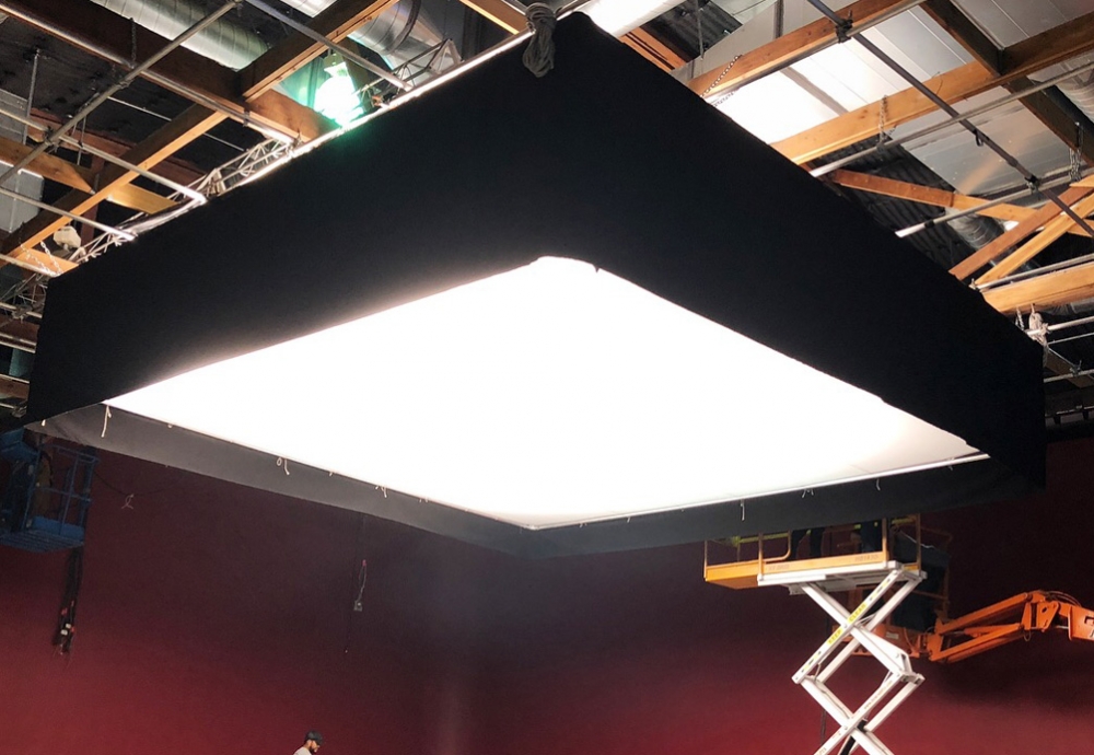 20x20 Soft box with ARRI S360-C SkyPanels