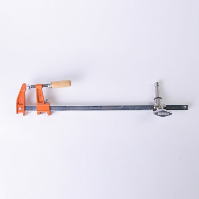 18" furniture clamp w/baby slider