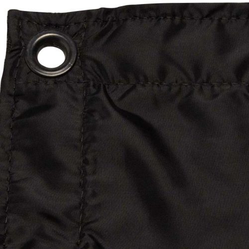 8x8 black silk