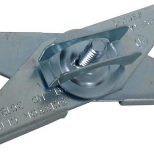 scissor clip w/eye hook