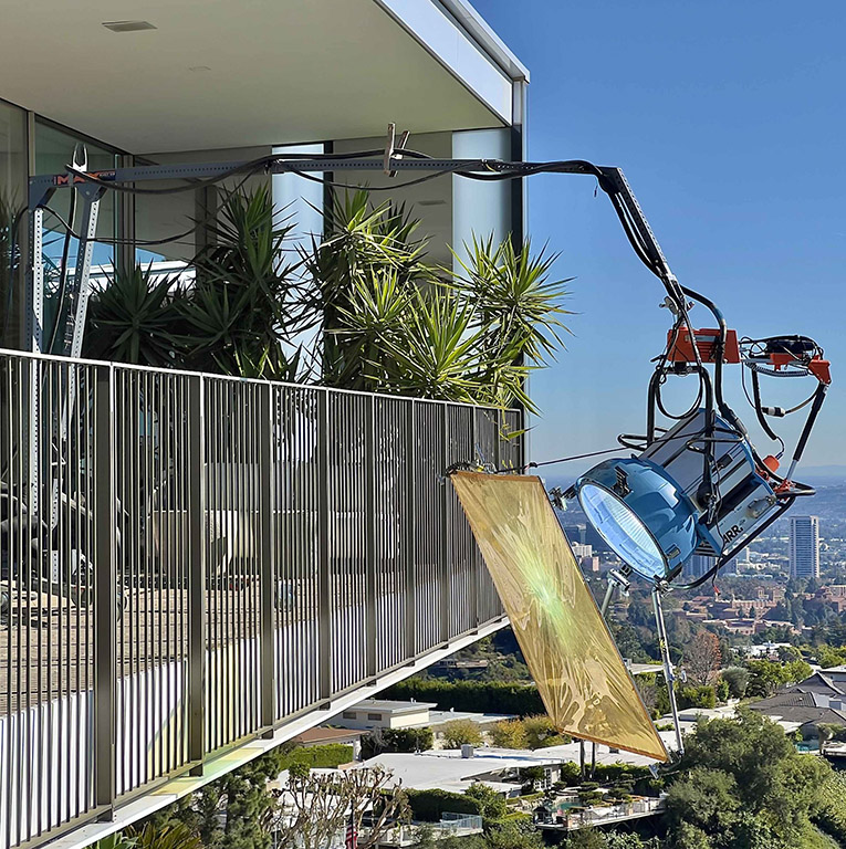 Litemover remote fixture control in action.