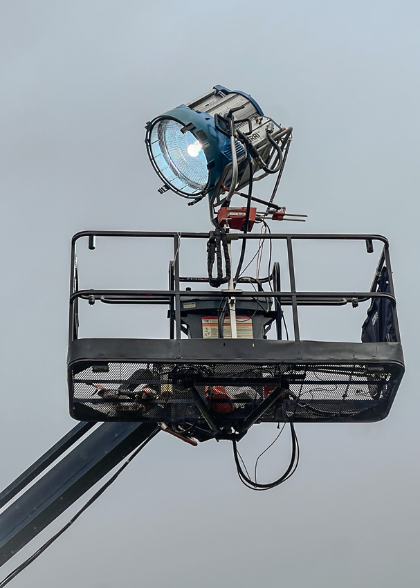 Litemover attached to condor basket